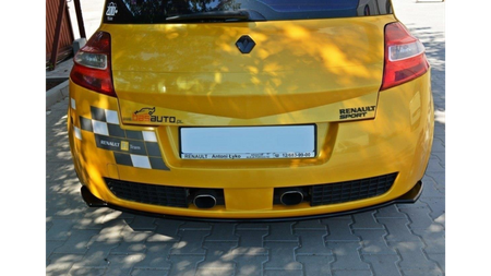 Splitter Renault Megane II RS Tył Gloss Black