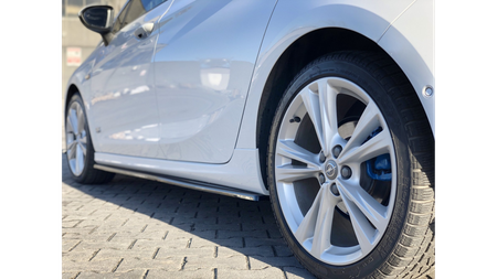 Diffuser OPEL ASTRA K OPC-LINE Side Skirts Gloss Black