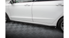 Diffuser Ford Mondeo V Facelift Fusion II Facelift Side Skirts Street Pro Black-Red + Gloss Flaps