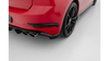 Splitter Volkswagen Golf R R-Line Mk7 Tył Boczne Facelift Red