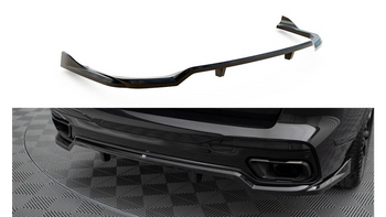 Splitter BMW X7 G07 Facelift M-Pack Tył Środkowy z Dyfuzorem