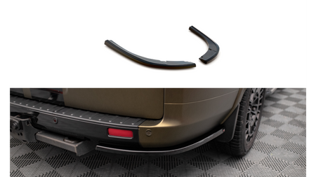 Splitter Ford Tourneo Custom I Facelift Tył Boczne