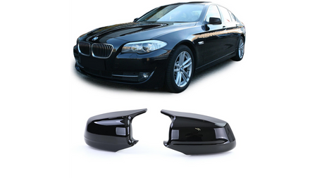 Mirror Cover Set BMW 5 F10 F11 F07 Gloss Black