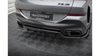 Splitter BMW X6 G06 Facelift M-Pack Rear Central with Diffuser v.2