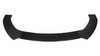 Universal front bumper splitter 3pcs. Carbon Look