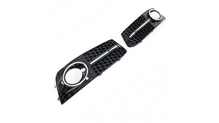 Fog Light Covers Audi A4 B8 Chrome Black