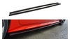 Diffuser Audi A7 C7 Facelift S-Line Side Skirts Gloss Black
