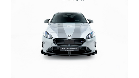 Splitter BMW 1 F70 Front Street Pro Black + Gloss Flaps