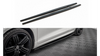 Diffuser Volkswagen Scirocco III R Side Skirts Gloss Black