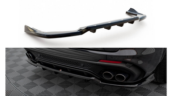 Splitter Alfa Romeo Stelvio Quadrifoglio Rear Central with Diffuser