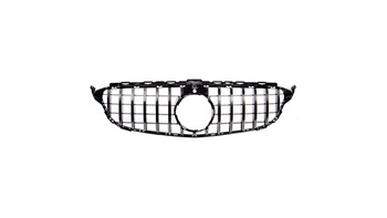 Grill Mercedes-Benz C W205 S205 A205 C205 GT Chrome Camera