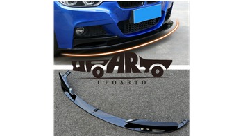 Diffuser BMW 3 F30 F31 Front Bumper Gloss Black