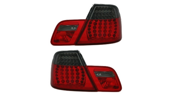 Lights BMW 3 E46 Facelift Rear LED Red-Smoke