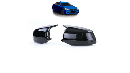 Mirror Cover Set BMW 5 F10 F11 F07 Gloss Black