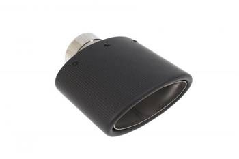 Końcówka tłumika 82x152mm wejście 60mm Carbon Matt