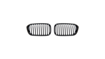 Grill BMW 1 F20 F21 Facelift Single Line Matt Black