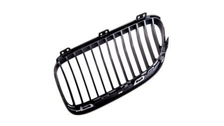 Grill BMW 3 E92 E93 Facelift pojedyncze żeberka Matt Black