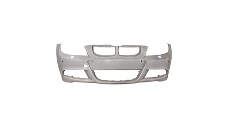 Front Bumper With PDC + SRA fit for BMW 3-Series (E90, E91) Sedan Touring (2005-2008) M-Tech Facelift Style DAMAGE