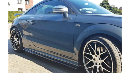 Diffuser Audi TT 8J S-Line Side Skirts Gloss Black