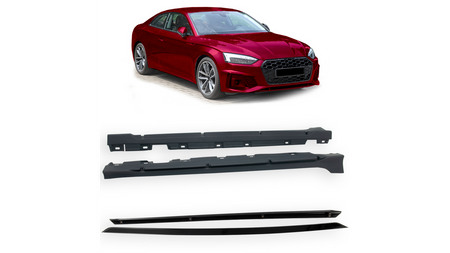 Side Skirts Audi A5 F5 Facelift