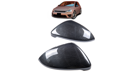 Mirror Cover Set Volkswagen Golf 7 Carbon Look