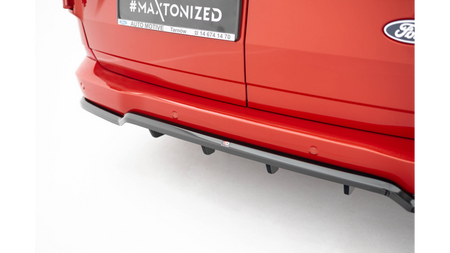 Splitter Ford Transit Custom Tourneo Custom Mk2 Rear Central with Diffuser