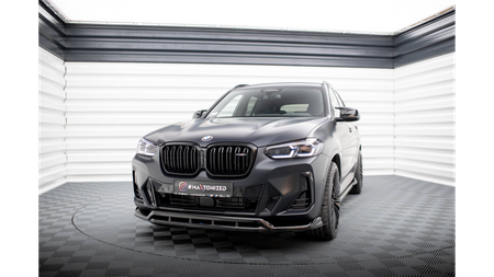 Splitter BMW X3 G01 Facelift M-Pack Front Gloss Black