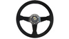 Steering wheel SLIDE 350mm offset:90mm Suede Hydrographics
