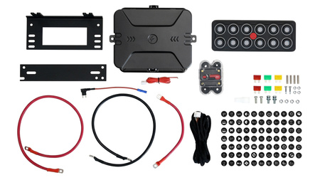 Set of 12 switches with circuit controller