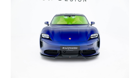 Zestaw Splitterów Porsche Taycan Turbo S Mk1