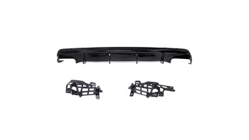 Dyfuzor Mercedes-Benz CLA C117, X117 Facelift Tył Gloss Black