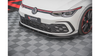 Splitter Volkswagen Golf 8 GTI GTE R-Line Front Racing Durability Black-Red