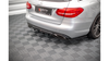 Splitter Mercedes-Benz C W205 Rear Central with Diffuser Gloss Black