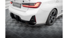 Splitter BMW 3 G20 G21 Facelift Rear Side Gloss Black