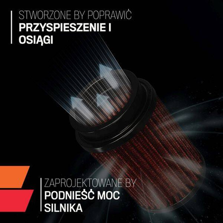 Filtr stożkowy K&N RU-2820 60-77mm