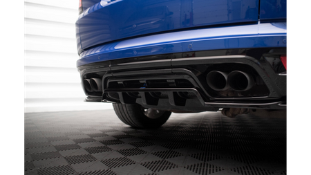 Splitter Land Rover Range Rover Sport SVR II Rear Central with Diffuser Gloss Black