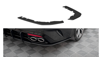 Splitter Kia Stinger I GT GT-Line Tył Boczne Street Pro Black-Red