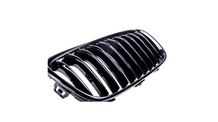 Grill BMW 2 F45 pojedyncze żeberka Gloss Black