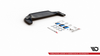 Splitter Fiat 124 Spider Abarth Rear Central Gloss Black