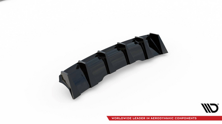 Diffuser Audi RS4 B9 Avant Rear Valance Gloss Black