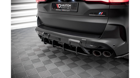 Dyfuzor BMW X5 F95 M-Pack Tył Street Pro Black-Red