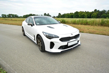 Splitter Kia Stinger I GT GT-Line Front v.2 Gloss Black