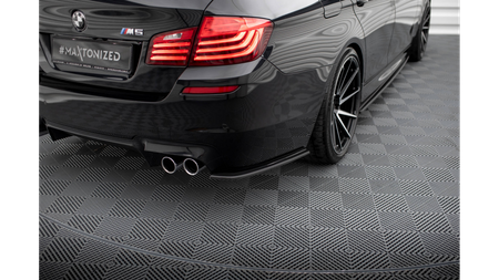 Splitter BMW 5 F10 M-Pack Tył Boczne Gloss Black