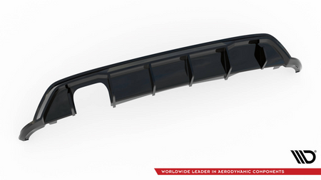 Diffuser Volkswagen Polo VI Facelift GTI Rear Valance Gloss Black