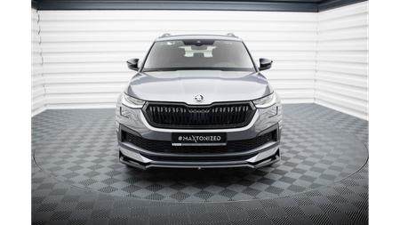 Splitter Skoda Kodiaq I Facelift Sportline przód v.2