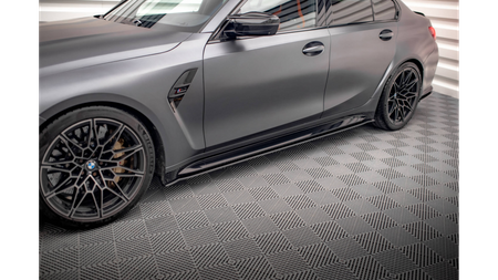 Diffuser BMW 3 G80 M-Pack Side Skirts Street Pro Black