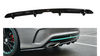 Diffuser Mercedes-Benz CLA C117 Rear Valance FACELIFT Gloss Black