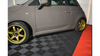 Dokładka Fiat 500 Progi Gloss Black