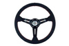 Steering wheel Pro 350mm offset:60mm Leather Black