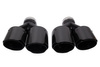 Exhaust Tip 101mmx2 enter 76mm Carbon Gloss Set